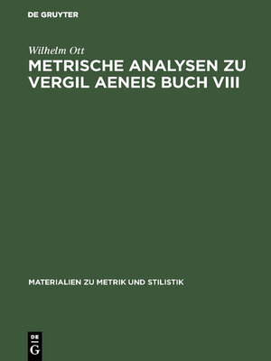 cover image of Metrische Analysen zu Vergil Aeneis Buch VIII